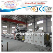 Línea de producción plástica de la máquina del extrusor de la hoja de los mármoles de imitación del PVC